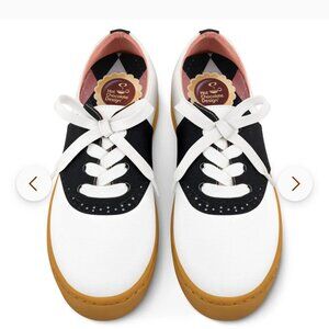 Saddle Casual Sneaker hot chocolate design